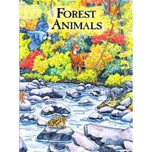  Forest Animals Coloring Book Toys & Games