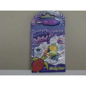    Deep Sea Water Wow Doodle Book With Water Brush: Toys & Games