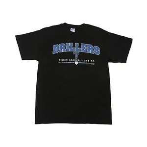 Tulsa Drillers Vaughan T Shirt by Bimm Ridder   Black XX Large
