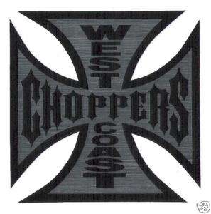 West Coast Choppers Sticker 3 x 3 inch Quality Original  