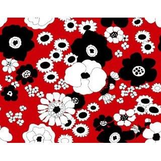 Creative Cuts Cotton 44 Wide, 2 Yard Cut Fabric, Red 4 Floral Print
