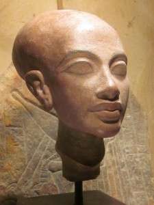     Akhenaten & Nefertitis daughter. Amarna princess sculpture  