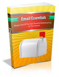 Email Essentials Ebook With Master Resell Rights on CD  