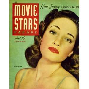   Movie Stars Parade Magazine Cover 1940s  (Dorothy Lamour) Home