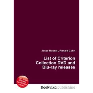  List of Criterion Collection DVD and Blu ray releases 