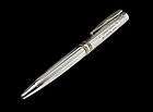 XEZO SOLID 925 SWISS STERLING SILVER HAND GUILLOCHE BALL PEN,LIMITED 