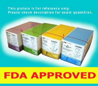 SUTURES NON ABSORBABLE SILK 6 0 EXPIRES 2014 SAVE NOW  