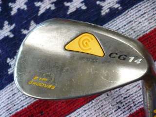 Cleveland Tour Issue CG14 Tour Offset 52* Gap Sand Wedge Nippon S Golf 