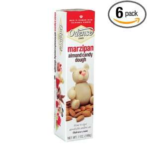 Odense Marzipan, Almond Candy Dough, 7 Ounce Boxes (Pack of 6):  