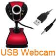 USB 2.0 300K Pixels Webcam Camera PC Laptop + Mic NEW  