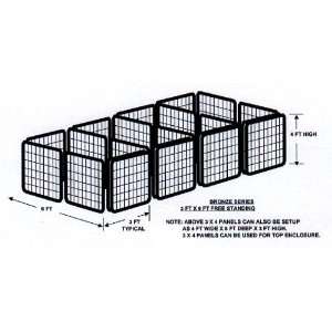  2 Run Free Standing Dog Kennel Packages