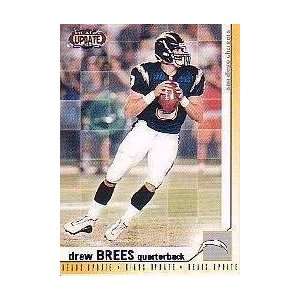  Drew Brees 2002 Pacific Heads Up Card #102 Sports 