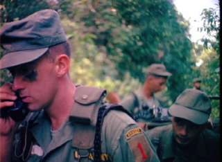 Dau Tieng (Dautieng) Base Camp 1st Infantry Vietnam War  