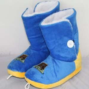  UCLA Bruins Womens Team Color Button Boot Slippers: Sports & Outdoors