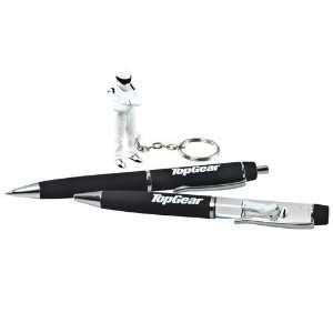   Top Gear Propelling Pencil, Pen and Key Ring Set: Office Products
