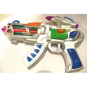  Large Flash & Sound Ray Gun Toys & Games