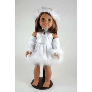  White Tap Dancing Outfit for American Girl Dolls and Most 