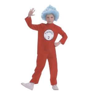  Dr Seuss Thing 2 Child Costume Size 8 10 Medium Toys 