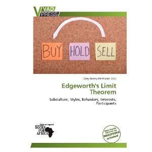   Edgeworths Limit Theorem (9786136203492) Ozzy Ronny Parthalan Books