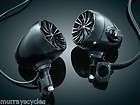 Kuryakyn Sound of Chrome Speakers 1 Handlebars Gloss Black 832 Harley 