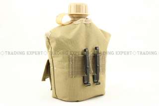 950ml Capacity Military Water Bottle Desert Tan 01366  