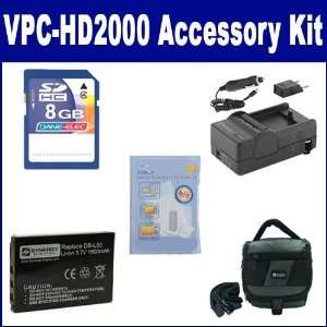 Sanyo VPC HD2000 Camcorder Accessory Kit includes SDC 27 