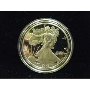 2002 W Silver American Eagle $1 Bullion Coin 1oz Dollar 