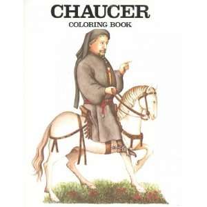    Chaucer Coloring Book [Paperback] Bellerophon Books Books