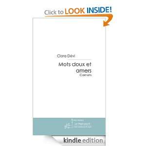 Mots doux et amers (French Edition): Clara DEVI:  Kindle 