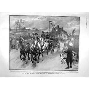  1905 NEWS DEATH NELSON TRAFALGAR LONDON BOOTH SALVATION 