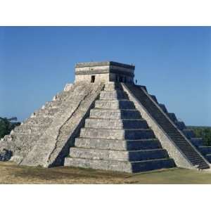  Pyramid at Chichen Itza, UNESCO World Heritage Site, Mexico, North 