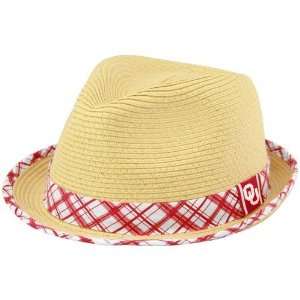  Oklahoma Sooners Straw Fedora Hat