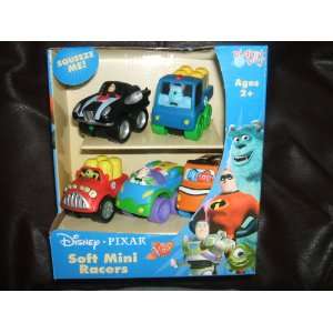  Disney Pixar Soft Mini Racers Character Cars Toys & Games