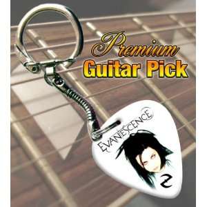  Evanescence Amy Lee Premium Guitar Pick Keyring: Musical 