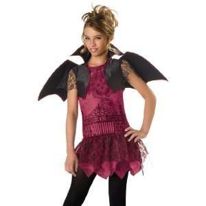  In Character Tween Goth Vampire Bat Fairy Girls Halloween 