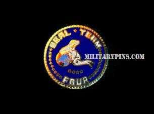 US Navy Seal Team 4 Military Lapel Pins / Hat Pins  