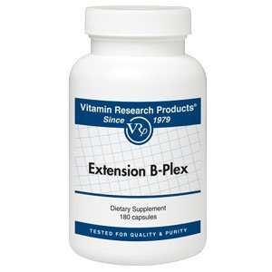 VRP   Extension B Plex (B Complex)   180 capsules   Vitamin Research 