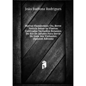   Aos Visitantes (Spanish Edition) JoÃ£o Barbosa Rodrigues Books