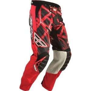  2011 FLY YOUTH EVOLUTION PANTS (RED/BLACK) Automotive