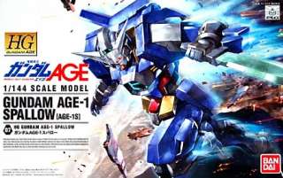 Bandai HG 1/144 AGE 1S Gundam AGE 1 Spallow Model Kit Gunpla  