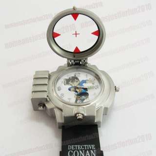 Detective Conan Children Animation Laser Watch DM463W  