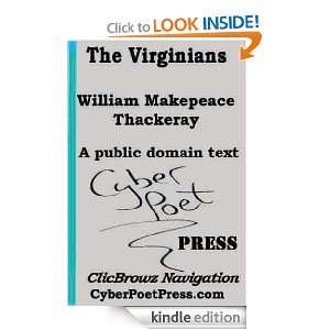 The Virginians (with ClicBrowz navigation) William Makepeace 
