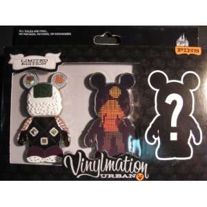  Vinylmation Disney Pin Set Urban Series limited Edition 