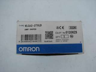 Omron WLCA2 2TSLD 10A 115VAC Roller Switch Brand NIB  