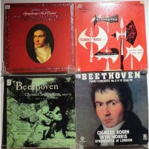 Hand Picked Vintage Beethoven Collection Lot, 4LPs 4 20 Bucks, LOOK 