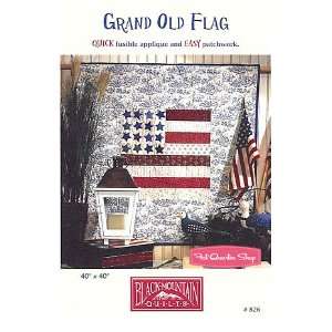  Grand Old Flag Quilt Pattern   Black Mountain Quilts Arts 