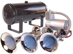 Train Horn Kit Air Horns Car & Truck 150 PSI Air System  