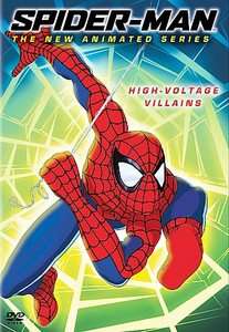 Spider Man The New Animated Series   High Voltage Villains DVD, 2004 
