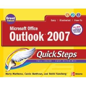 com Microsoft Office Outlook 2007 Quicksteps [MS OFFICE OUTLOOK 2007 