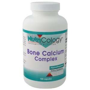  Bone Calcium Complex   180 veg caps   Nutricology Health 